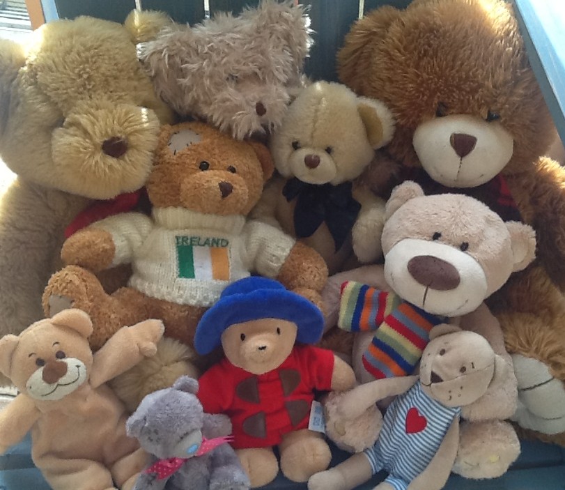 bunch of teddy bears